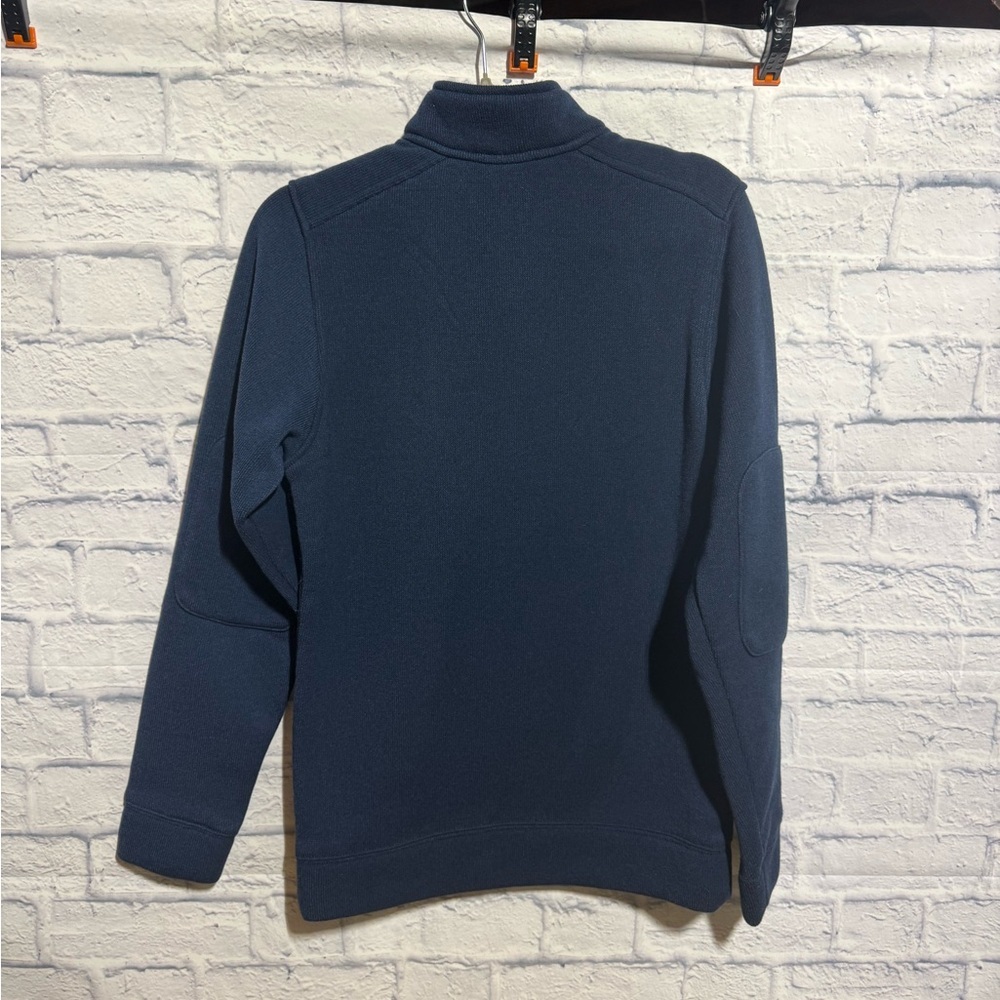 Men’s Columbia Terpin Point III Sweater Fleece Half-Zip Pullover, Navy, Small - Picture 4 of 5